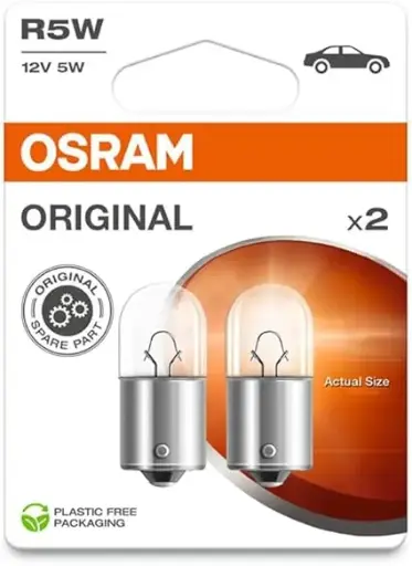 LAMPARAS OSRAN R5W 12V