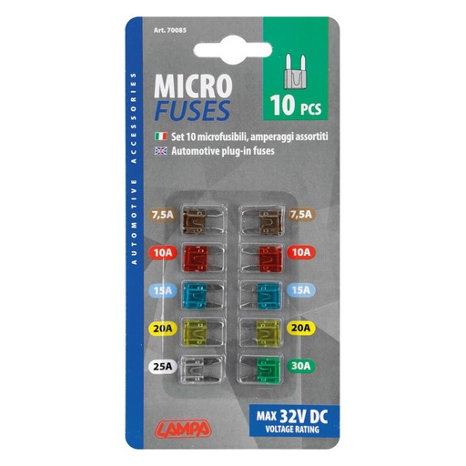 FUSIBLE MINI SURTIDO 10 UND