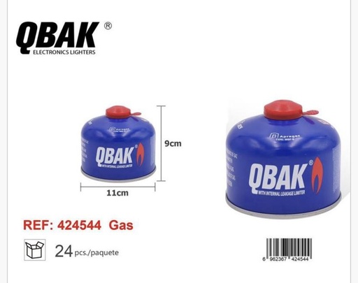 CARTUCHO GAS QBAK 24/PAQUETE