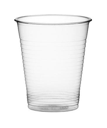 VASOS DE PLÁSTICO DESECHABLES 330 ML. 25 UND.