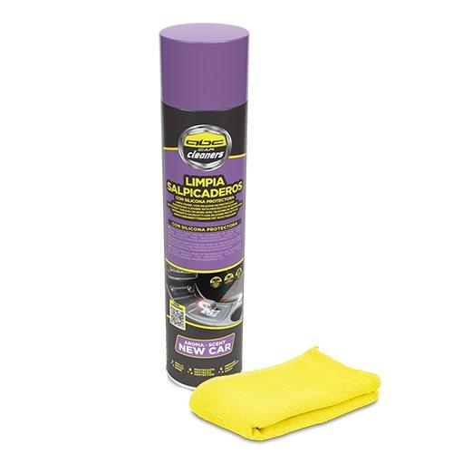 LIMPIA SALPICADEROS CON BAYETA COCHE NUEVO 780 ML.