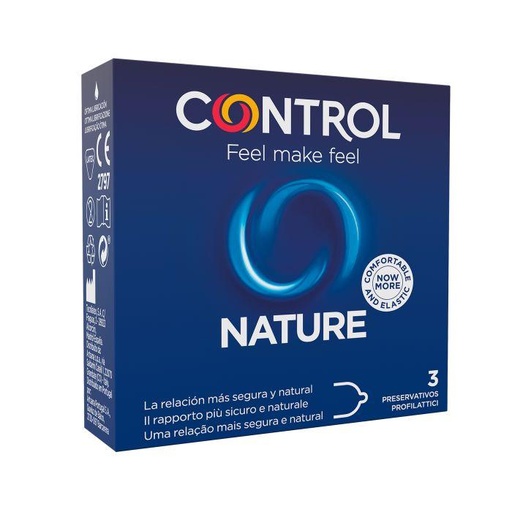PRESERVATIVOS CONTROL NATURE 3 UND.