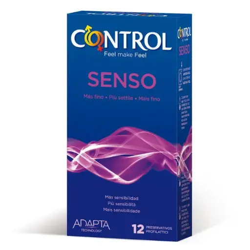 PRESERVATIVOS CONTROL SENSO 12 UND.