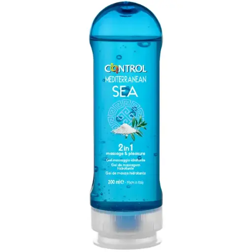 CONTROL GEL 2 EN 1 MEDITERRANEAN SEA 200 ML.