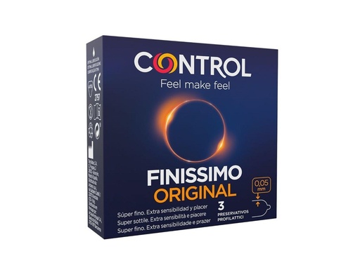 PRESERVATIVOS CONTROL FINISSIMO 3 UND.