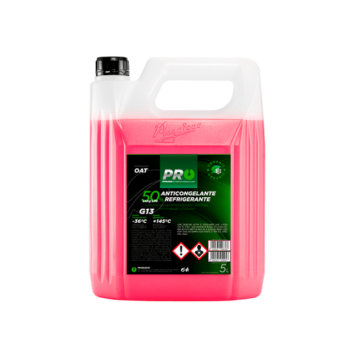 ANTICONGELANTE/REFRIGERANTE 50% ROSA 5L