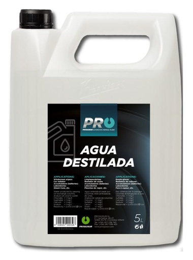 AGUA DESTILADA 5L