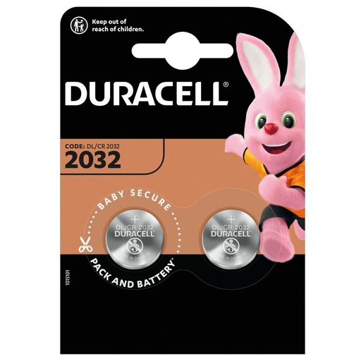 PILAS DURACELL CR2032