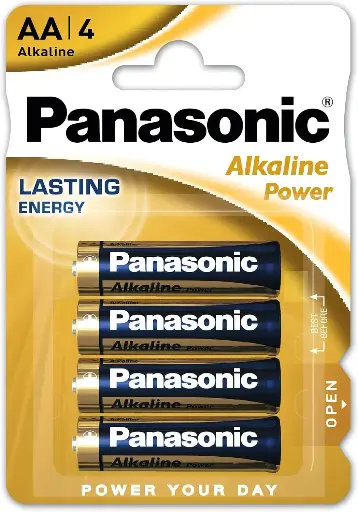 PILAS PANASONIC AA (LR06) 4 UND.
