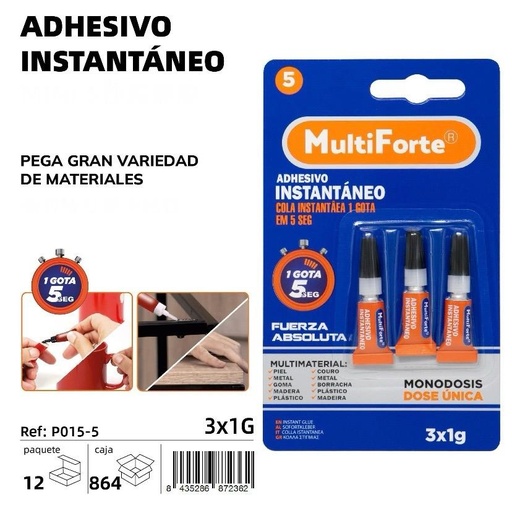 ADHESIVO INSTANTANEO 3X1G