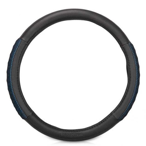 FUNDA VOLANTE NEGRA/AZUL