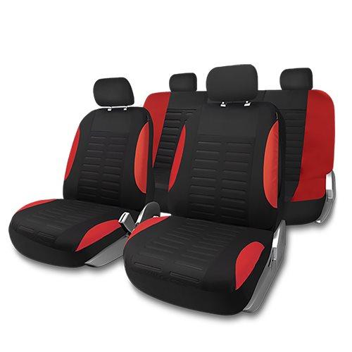 JUEGO FUNDAS MALAGA ROJO