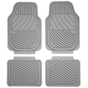 JUEGO ALFOMBRAS GOMA CARAT GRIS 4 PZAS.