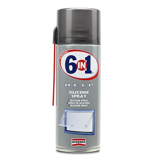 SPRAY DE SILICONA 6 EN 1 400 ML.