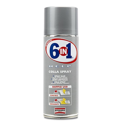 SPRAY ADHESIVO 6 EN 1 400 ML.