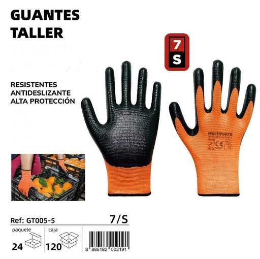 GUANTES TALLER