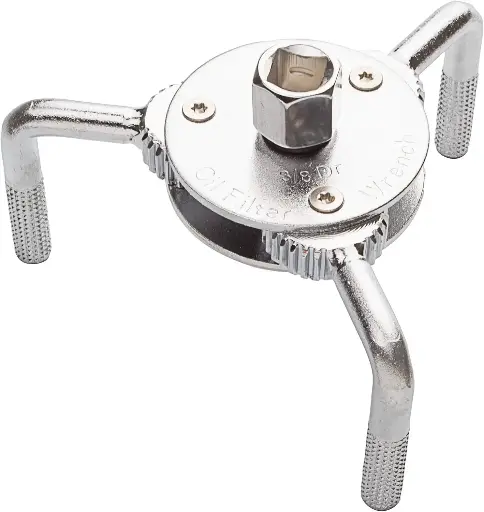 LLAVE DE FITRO DE ACEITE DE TRES MORDAZAS