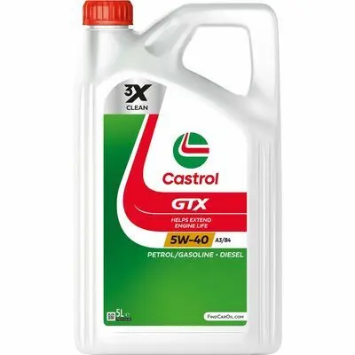 CASTROL GTX 5W40 5 LITROS
