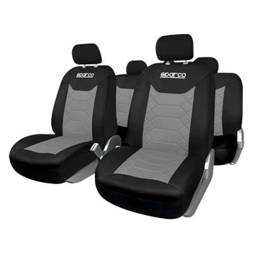 JUEGO FUNDAS BK GRIS/NEGRO
