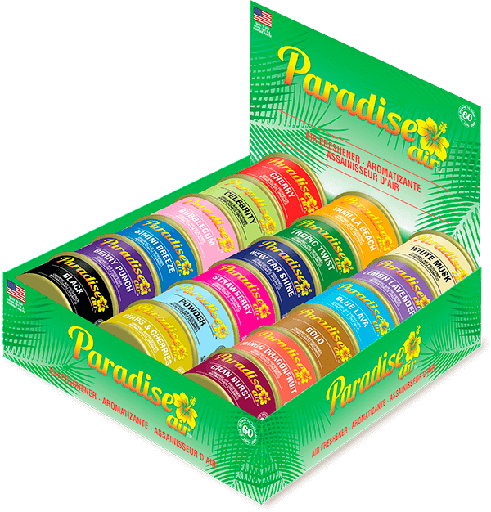 EXPOSITOR LATA PARADISE 18 UND. SURTIDOS
