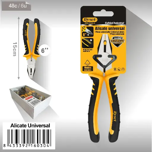 ALICATE UNIVERSAL 6"