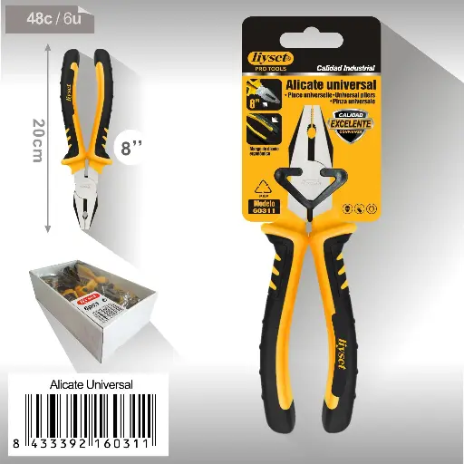 ALICATE UNIVERSAL 8"